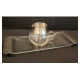 Vintage Glassware Options with Metallic Accents