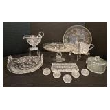 Stunning Vintage Crystal & Glassware Collection, Including Fostoria, Viking and more