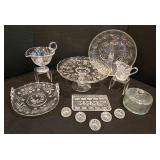 Stunning Vintage Crystal & Glassware Collection, Including Fostoria, Viking and more