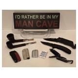 Man Cave Paraphernalia