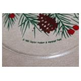 Christmas Pinecone & Berry Glassware