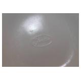 Fenton Hobnail Milk Glass Basket