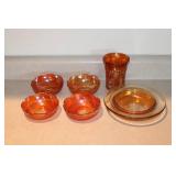 Marigold Carnival Glassware