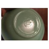 Fire King Jadeite Glass Dishware Set