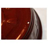 Brown Stoneware Baked Beans Pots