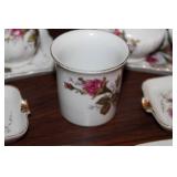 Royal Sealy Moss Rose China Set