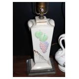 French Provincial China Table Lamps