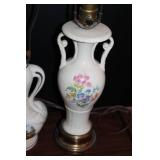 French Provincial China Table Lamps