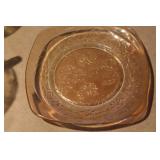 Amber Depression Glassware