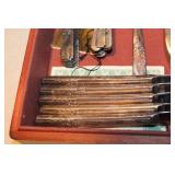 Silver Plate Flatware & Chest