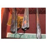 Silver Plate Flatware & Chest