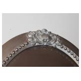 Antique Portrait & Convex Glass Frame