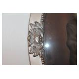 Antique Portrait & Convex Glass Frame