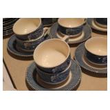 Royal Currier & Ives China Set