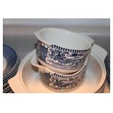 Royal Currier & Ives China Set