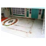 Vintage 1960’s Marx Marxie Mansion Tin Litho Dollhouse…