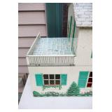 Vintage 1960’s Marx Marxie Mansion Tin Litho Dollhouse…
