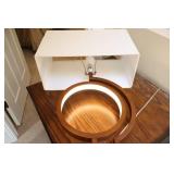 Lamps & Lighting…MCM Contemporary-Style 30-Inch Table Lamps w/LED Nightlight…