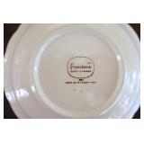 Antique Franciscan Dinnerware Earthenware Desert Rose Dish Set…