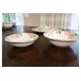 Antique Franciscan Dinnerware Earthenware Desert Rose Accessory Pieces…