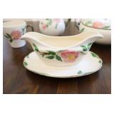 Antique Franciscan Dinnerware Earthenware Desert Rose Accessory Pieces…