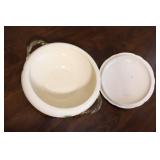 Antique Franciscan Dinnerware Earthenware Desert Rose Accessory Pieces…