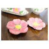 Antique Franciscan Dinnerware Earthenware Desert Rose Accessory Pieces…