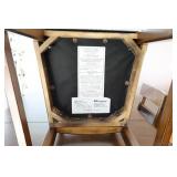 Kitchen Dining ‘A America Furniture’ Counter-Height Table and Chair Set w/Drop-Down Extended Table Leaf…