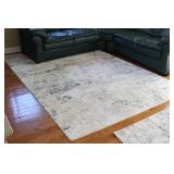 Large Area Rug W/Matching Runner…