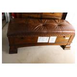 A.R.T. Furniture Cedar.Storage Hope Chest w/Cushion Padded Top…