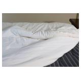Comfy White Bedding w/ Pillows and Mattress if Desired...BeautyRest Black Mariela Luxury 12” Foam Mattress w/Bedding…