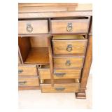 A.R.T. Furniture LARGE Solid Wood Tallboy Chest Two-Piece Dresser/Mirror w/Dovetail Drawers…