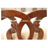 Vintage Unique Scroll-Style Headboard and Footboard Bed/Frame/Mattress/Box Spring…