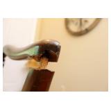 Vintage Unique Scroll-Style Headboard and Footboard Bed/Frame/Mattress/Box Spring…