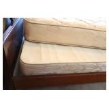 Vintage Unique Scroll-Style Headboard and Footboard Bed/Frame/Mattress/Box Spring…