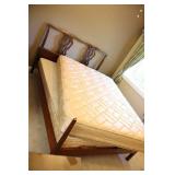 Vintage Unique Scroll-Style Headboard and Footboard Bed/Frame/Mattress/Box Spring…