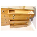 Beautiful RWay Glass-Top Dresser w/Mirror…