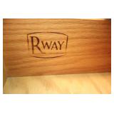 Beautiful RWay Glass-Top Dresser w/Mirror…