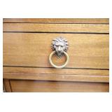 Beautiful RWay Side-Table Nightstand w/Four-Drawers and Tempered Glass Top…