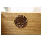 Beautiful RWay Side-Table Nightstand w/Four-Drawers and Tempered Glass Top…