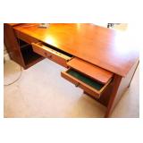 Furniture Office Den Six-Piece Bookcase Desk File Cabinet Set