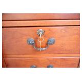 Furniture Office Den Six-Piece Bookcase Desk File Cabinet Set