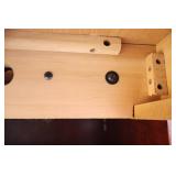 Furniture Office Den Six-Piece Bookcase Desk File Cabinet Set