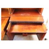 Furniture Office Den Six-Piece Bookcase Desk File Cabinet Set