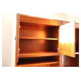 Furniture Office Den Six-Piece Bookcase Desk File Cabinet Set