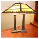 Lamps & Lighting…Tiffany-Style Stained Glass Desk Table Lamp