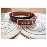 Table Desk DeCor…Pier 1 Beaded Table Runner w/Shelled-Filled Pedestal Fish Pole