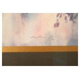 Signed Artwork 896/900 By Artist Lou Roman 1991 ‘City Lights’ w/COA…