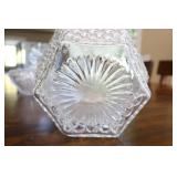 Wexford By Anchor Hocking Collectible Glass Cookie Jar, Covered Candy…