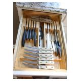 Kirchen Accessories...Assorted Knives Holders Etc